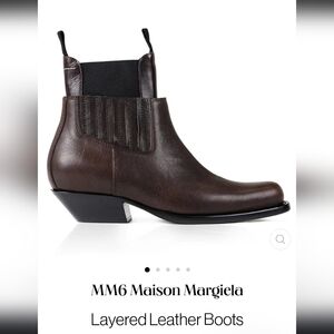 Maison Margiela  Ankle Boots Women's Size 39.5 or 9.5 US Retails $795